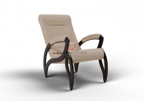 Кресло для отдыха Зельден 20-Т-П (ткань/венге) ПЕСОК в Добрянке - dobryanka.ok-mebel.com | фото 1