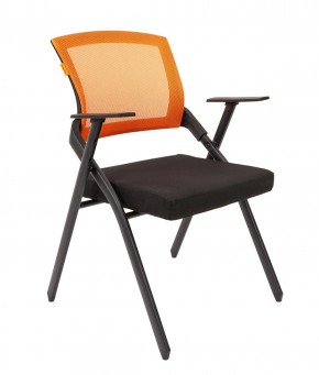 Кресло для посетителей CHAIRMAN NEXX (ткань стандарт черный/сетка DW-66) в Добрянке - dobryanka.ok-mebel.com | фото 1