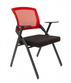 Кресло для посетителей CHAIRMAN NEXX (ткань стандарт черный/сетка DW-69) в Добрянке - dobryanka.ok-mebel.com | фото