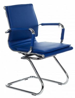 Кресло для посетителя Бюрократ CH-993-Low-V/blue синий в Добрянке - dobryanka.ok-mebel.com | фото