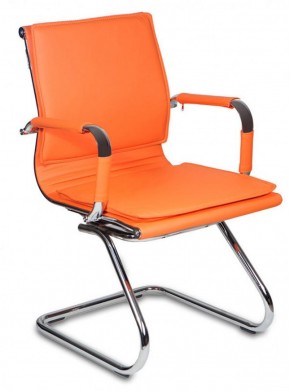 Кресло для посетителя Бюрократ CH-993-Low-V/orange оранжевый в Добрянке - dobryanka.ok-mebel.com | фото