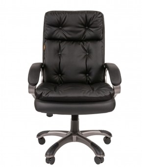 Кресло для руководителя  CHAIRMAN 442 (экокожа черная) в Добрянке - dobryanka.ok-mebel.com | фото 1