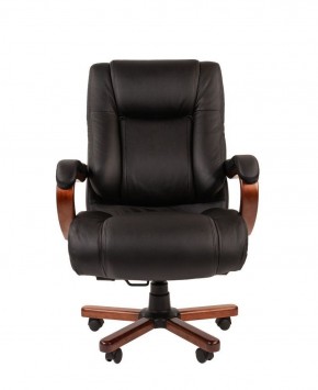 Кресло для руководителя CHAIRMAN  503 (Кожа) Черное в Добрянке - dobryanka.ok-mebel.com | фото