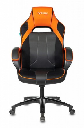 Кресло игровое Бюрократ VIKING 2 AERO ORANGE черный/оранжевый в Добрянке - dobryanka.ok-mebel.com | фото 2