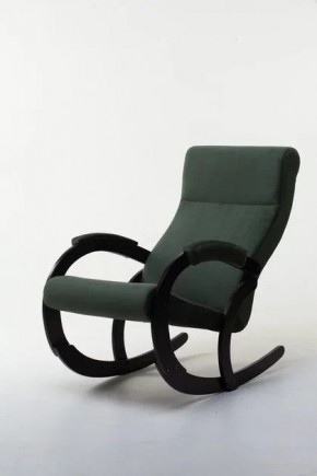 Кресло-качалка КОРСИКА 34-Т-AG (зеленый) в Добрянке - dobryanka.ok-mebel.com | фото