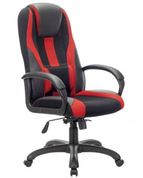 Кресло компьютерное BRABIX PREMIUM "Rapid GM-102" (экокожа/ткань, черное/красное) 532107 в Добрянке - dobryanka.ok-mebel.com | фото 1