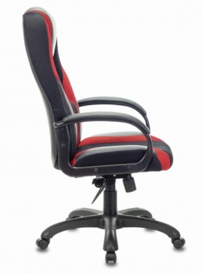 Кресло компьютерное BRABIX PREMIUM "Rapid GM-102" (экокожа/ткань, черное/красное) 532107 в Добрянке - dobryanka.ok-mebel.com | фото 3