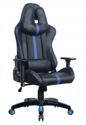 Кресло компьютерное BRABIX "GT Carbon GM-120" (черное/синее) 531930 в Добрянке - dobryanka.ok-mebel.com | фото