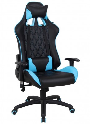 Кресло компьютерное BRABIX "GT Master GM-110" (черное/голубое) 531928 в Добрянке - dobryanka.ok-mebel.com | фото
