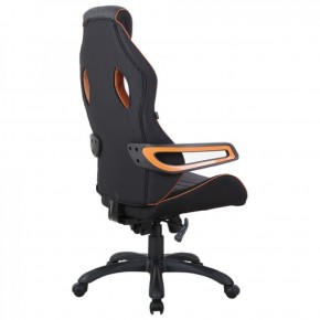 Кресло компьютерное BRABIX Techno Pro GM-003 (ткань черное/серое, вставки оранжевые) 531813 в Добрянке - dobryanka.ok-mebel.com | фото 6