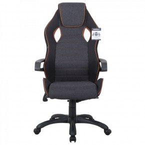 Кресло компьютерное BRABIX Techno Pro GM-003 (ткань черное/серое, вставки оранжевые) 531813 в Добрянке - dobryanka.ok-mebel.com | фото 7
