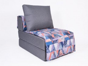 Кресло-кровать бескаркасное Харви (серый-сноу деним) в Добрянке - dobryanka.ok-mebel.com | фото