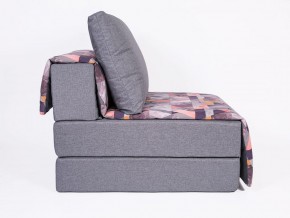 Кресло-кровать бескаркасное Харви (серый-сноу манго) в Добрянке - dobryanka.ok-mebel.com | фото 3