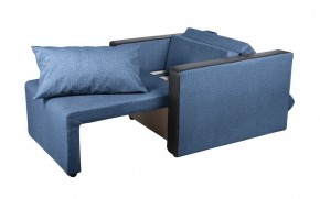 Кресло-кровать Милена с подлокотниками (синий) Велюр в Добрянке - dobryanka.ok-mebel.com | фото 2