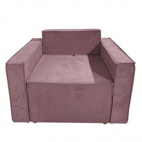 Кресло-кровать Принц КК1-ВР (велюр розовый) в Добрянке - dobryanka.ok-mebel.com | фото 1