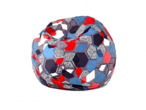 Кресло-мешок Мяч M (Geometry Slate) в Добрянке - dobryanka.ok-mebel.com | фото 1