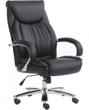 Кресло офисное BRABIX PREMIUM "Advance EX-575" (хром, экокожа, черное) 531825 в Добрянке - dobryanka.ok-mebel.com | фото