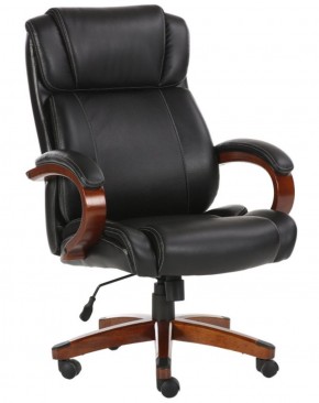 Кресло офисное BRABIX PREMIUM "Magnum EX-701" (дерево, рециклированная кожа, черное) 531827 в Добрянке - dobryanka.ok-mebel.com | фото