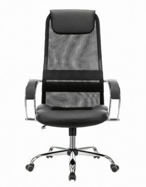 Кресло офисное BRABIX PREMIUM "Stalker EX-608 CH" (хром, ткань-сетка/кожзам, черное) 532091 в Добрянке - dobryanka.ok-mebel.com | фото 3