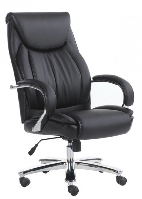 Кресло офисное BRABIX "Advance EX-575" (хром/экокожа/черное) 531825 в Добрянке - dobryanka.ok-mebel.com | фото 1