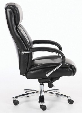 Кресло офисное BRABIX "Direct EX-580" (хром/рециклированная кожа/черное) 531824 в Добрянке - dobryanka.ok-mebel.com | фото 3