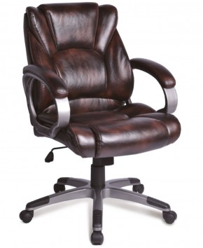 Кресло офисное BRABIX "Eldorado EX-504" (коричневое) 530875 в Добрянке - dobryanka.ok-mebel.com | фото 1