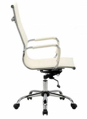 Кресло офисное BRABIX "Energy EX-509" (экокожа, хром, бежевое) 531166 в Добрянке - dobryanka.ok-mebel.com | фото 3