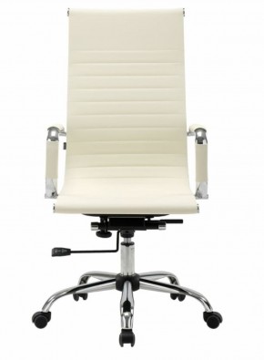 Кресло офисное BRABIX "Energy EX-509" (экокожа, хром, бежевое) 531166 в Добрянке - dobryanka.ok-mebel.com | фото 4