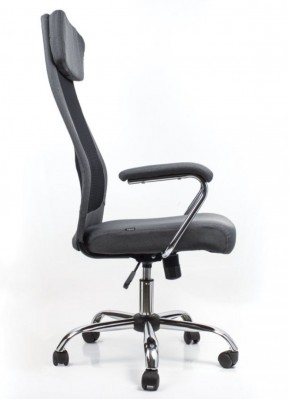 Кресло офисное BRABIX "Flight EX-540" (хром, ткань, сетка, серое) 531848 в Добрянке - dobryanka.ok-mebel.com | фото 3