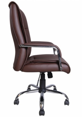Кресло офисное BRABIX "Space EX-508" (экокожа, хром, коричневое) 531164 в Добрянке - dobryanka.ok-mebel.com | фото 2