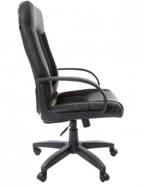 Кресло офисное BRABIX "Strike EX-525" (экокожа черная, ткань черная) 531381 в Добрянке - dobryanka.ok-mebel.com | фото 3
