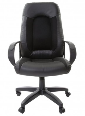 Кресло офисное BRABIX "Strike EX-525" (экокожа черная, ткань черная) 531381 в Добрянке - dobryanka.ok-mebel.com | фото 5