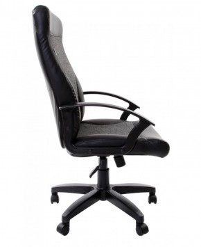 Кресло офисное BRABIX "Trust EX-535" (экокожа/черная/ткань серая) 531383 в Добрянке - dobryanka.ok-mebel.com | фото 4