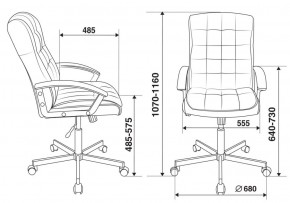 Кресло руководителя Бюрократ CH-823AXSN/BLACK в Добрянке - dobryanka.ok-mebel.com | фото 4