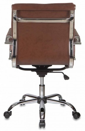 Кресло руководителя Бюрократ CH-993-LOW/BROWN коричневый в Добрянке - dobryanka.ok-mebel.com | фото 4