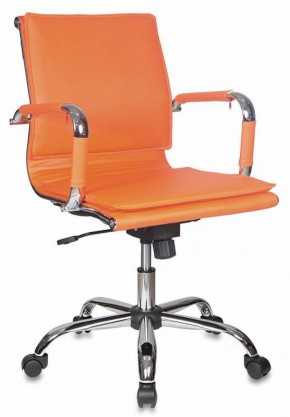 Кресло руководителя Бюрократ CH-993-LOW/ORANGE оранжевый в Добрянке - dobryanka.ok-mebel.com | фото 1