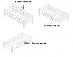 Кровать 2-х ярусная Сонечка с бортиками (лестница наклонная) в Добрянке - dobryanka.ok-mebel.com | фото 4
