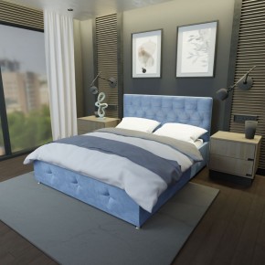 Кровать Афины Решетка+ПМ+Дно (1400) в Добрянке - dobryanka.ok-mebel.com | фото