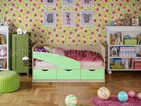 Кровать Бабочки (Салатовый матовый) 1600 в Добрянке - dobryanka.ok-mebel.com | фото 1