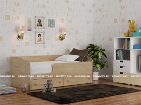 Кровать детская Панда + борт + 2 ящика (сп/м 1000*1900) в Добрянке - dobryanka.ok-mebel.com | фото