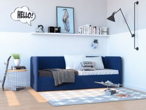 Кровать-диван Leonardo 160*70 (Синий) + боковина в Добрянке - dobryanka.ok-mebel.com | фото 5