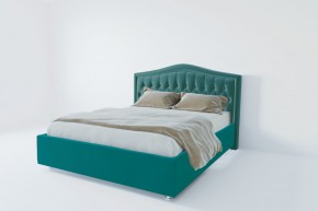 Кровать Калининград с ПМ 1600 (велюр бирюзовый) в Добрянке - dobryanka.ok-mebel.com | фото 2
