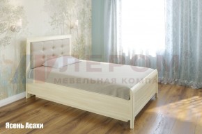 Кровать КР-1031 с мягким изголовьем в Добрянке - dobryanka.ok-mebel.com | фото