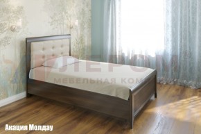 Кровать КР-1032 с мягким изголовьем в Добрянке - dobryanka.ok-mebel.com | фото 3