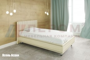 Кровать КР-2011 с мягким изголовьем в Добрянке - dobryanka.ok-mebel.com | фото