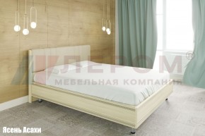 Кровать КР-2013 с мягким изголовьем в Добрянке - dobryanka.ok-mebel.com | фото 1