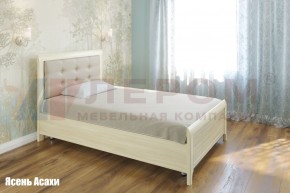 Кровать КР-2031 с мягким изголовьем в Добрянке - dobryanka.ok-mebel.com | фото