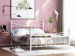 Кровать металлическая "Эльда" Белый в Добрянке - dobryanka.ok-mebel.com | фото
