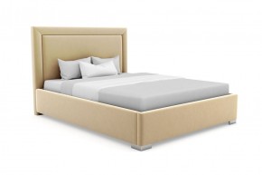 Кровать Морена интерьерная +основание (160х200) 1 кат. ткани в Добрянке - dobryanka.ok-mebel.com | фото
