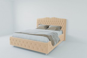 Кровать Нягань с ПМ 900 (экокожа бежевая) в Добрянке - dobryanka.ok-mebel.com | фото